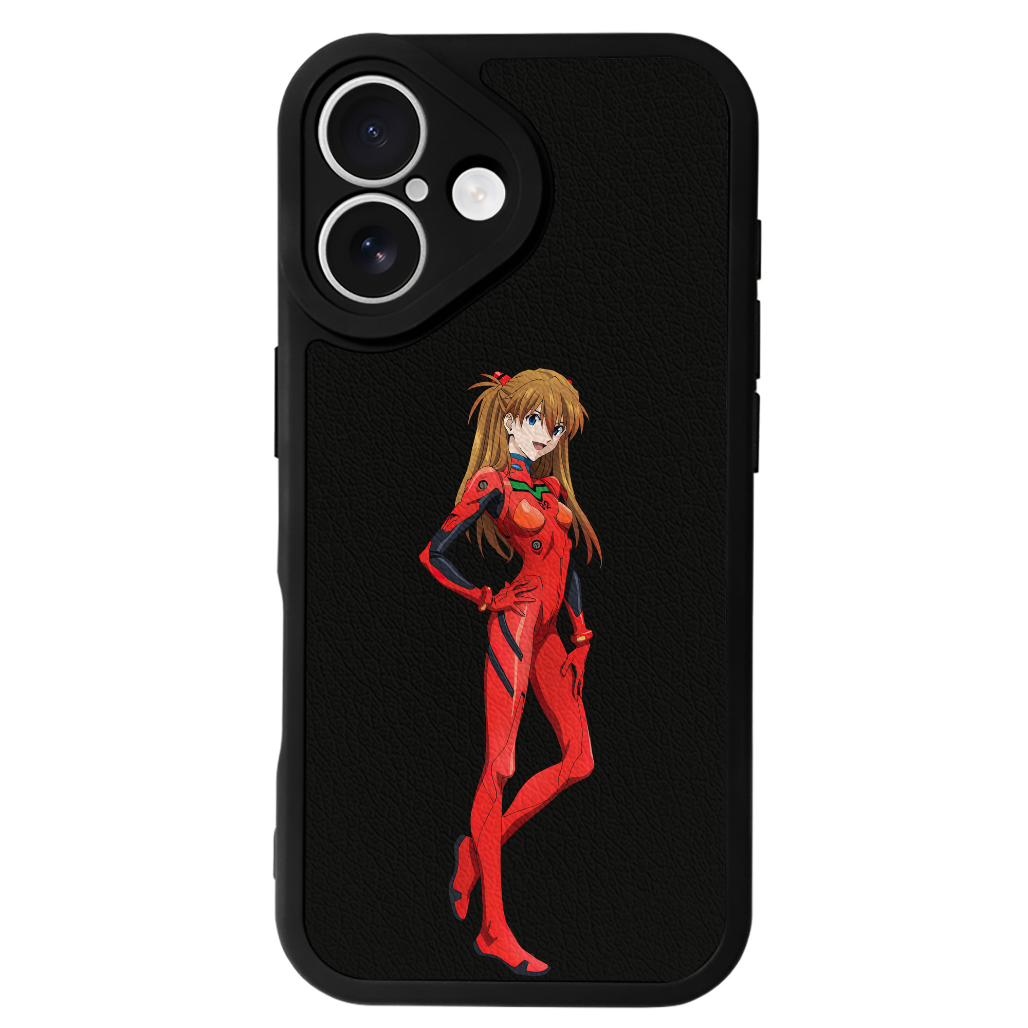 （画像用） EVA 新世紀エヴァンゲリオン 【iPhone 16シリーズ対応】シリコンスマホケース（レザー調） 材質：シリコン